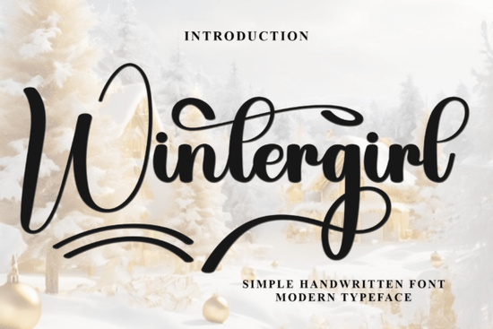 Wintergirl Font